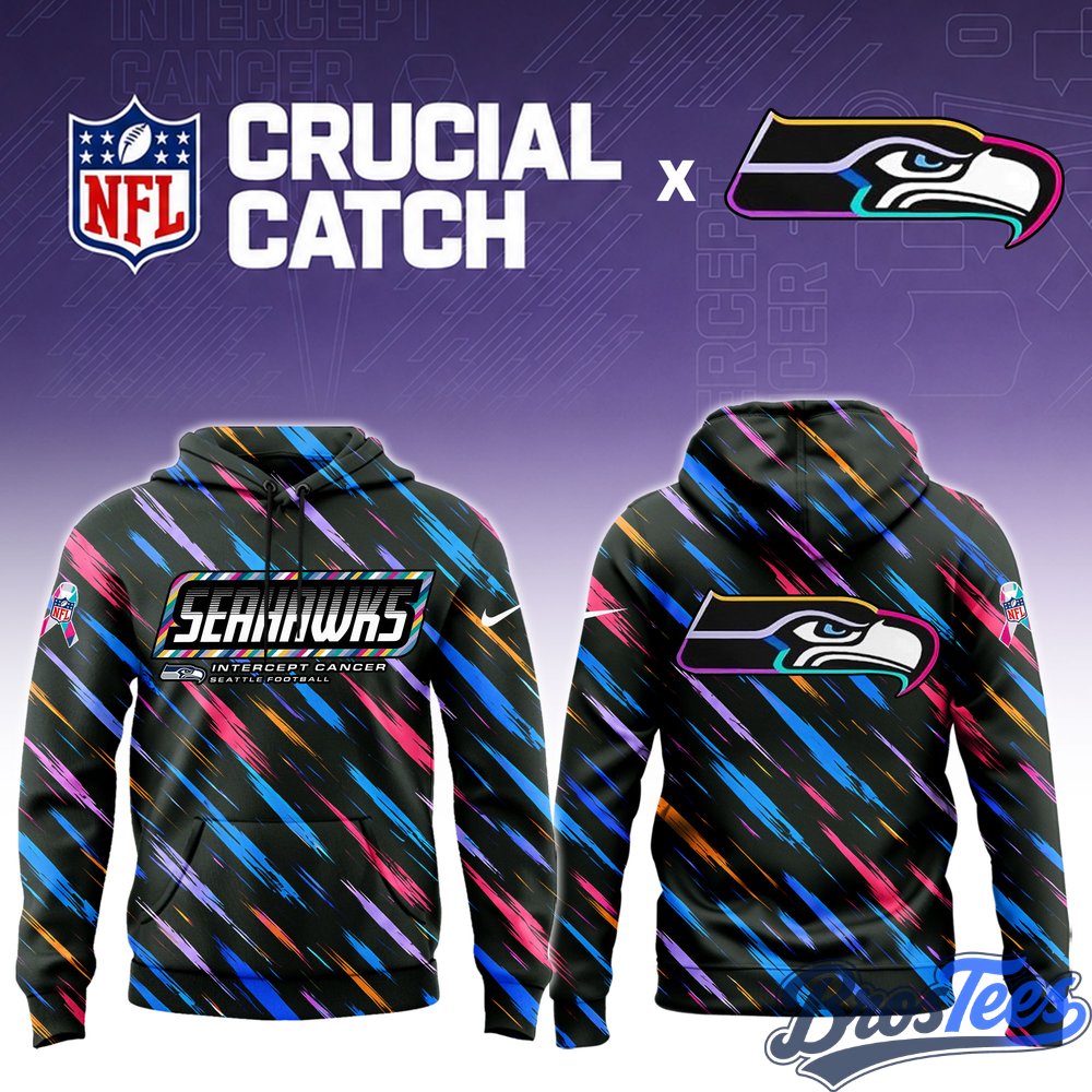 Seattle Seahawks 2026 Crucial Catch Limited Hoodie