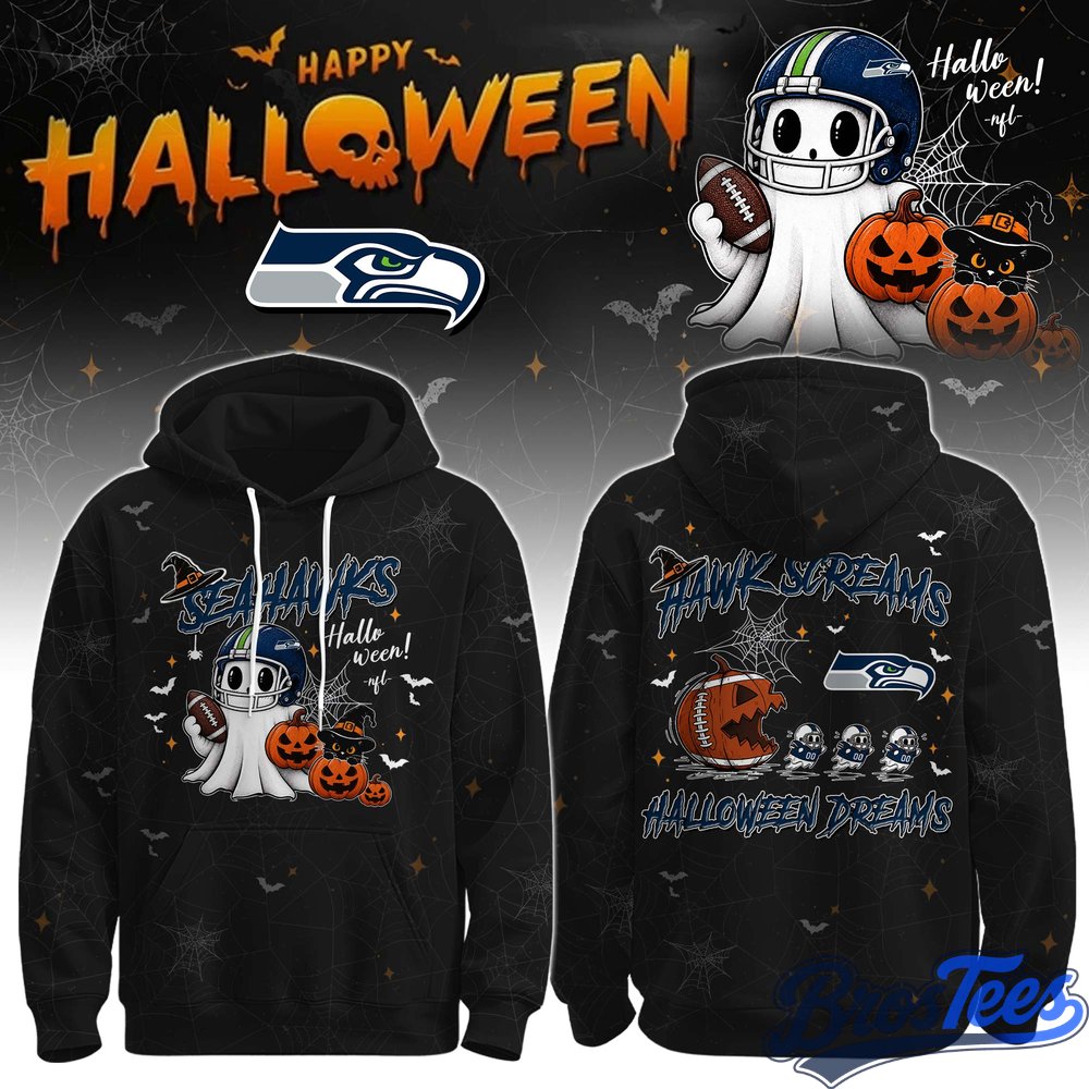 Seattle Seahawks Happy Halloween 2026 Limited Edition Hoodie