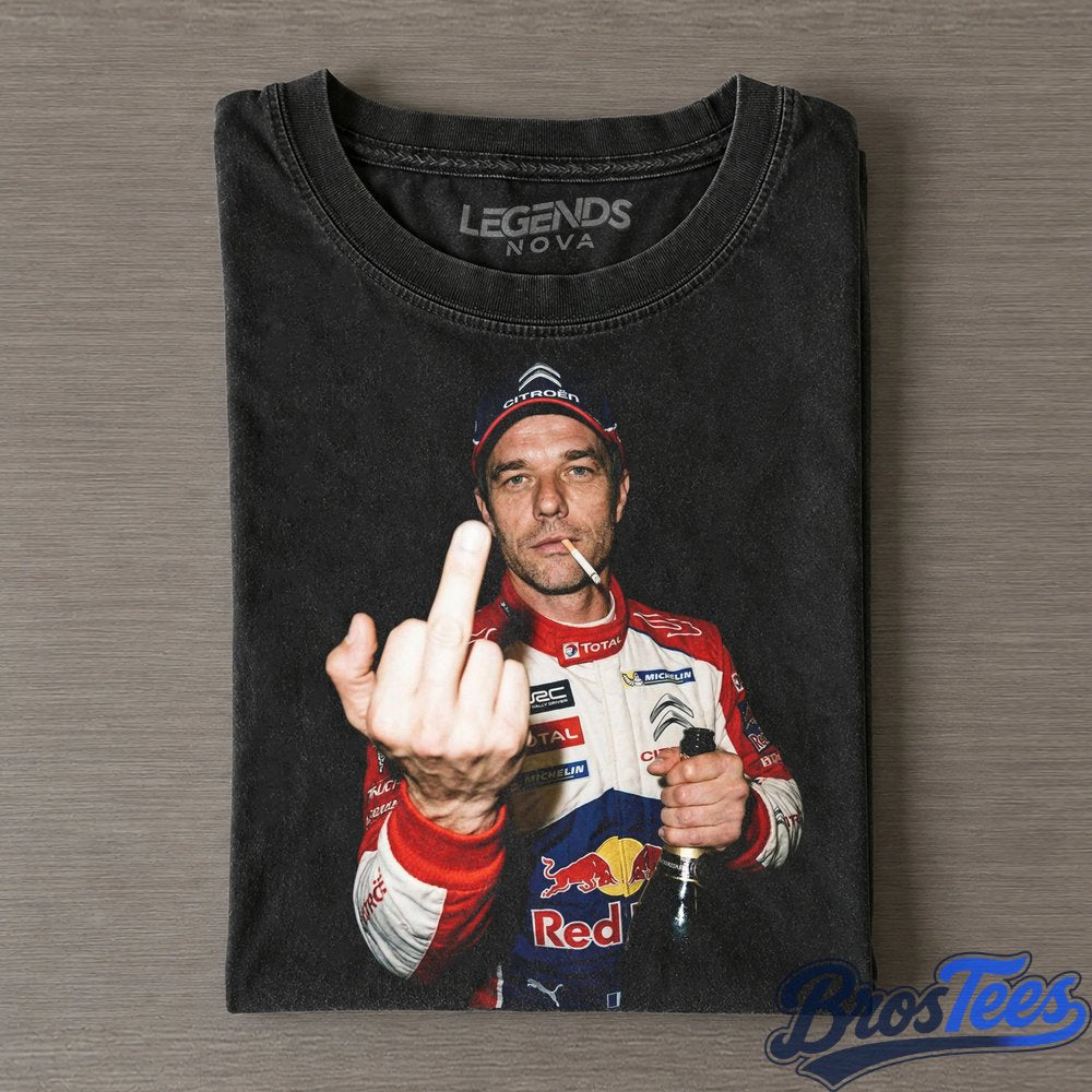 Sébastien Loeb｜WRC Middle Finger Tee