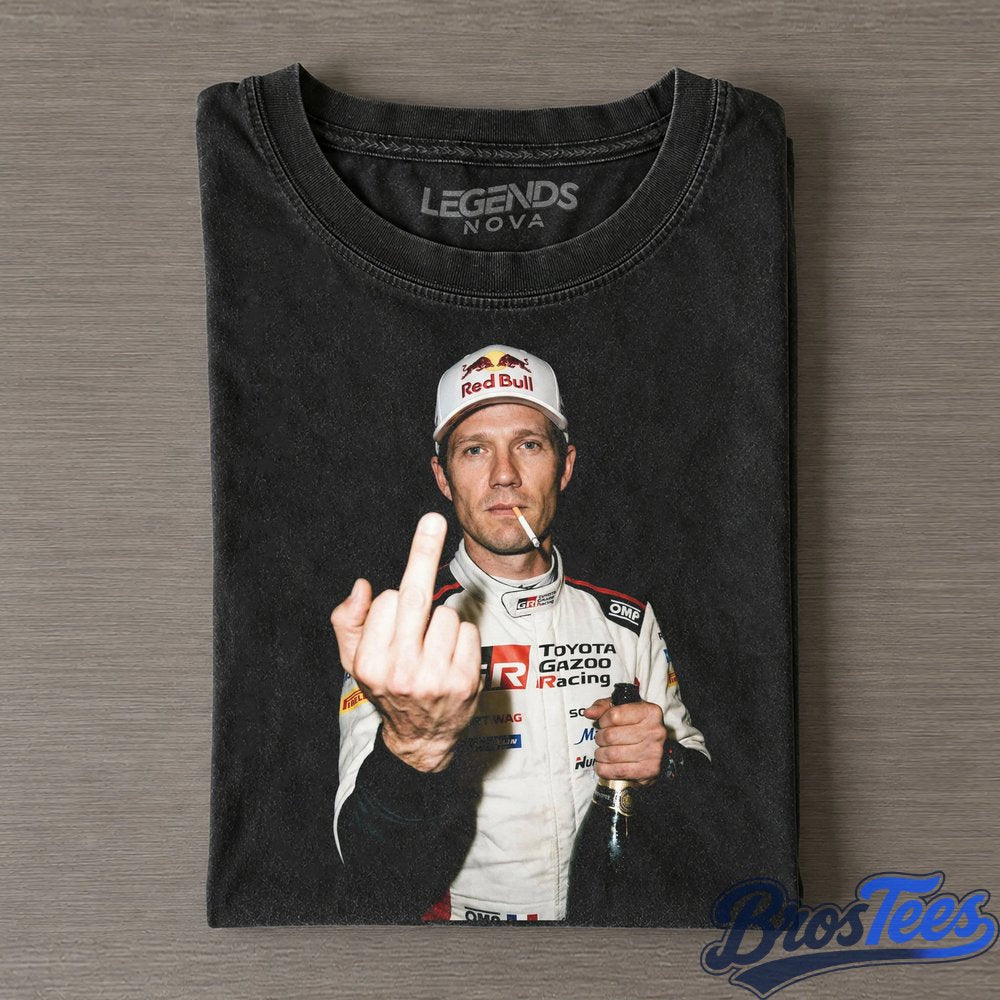 Sébastien Ogier｜WRC Middle Finger Tee