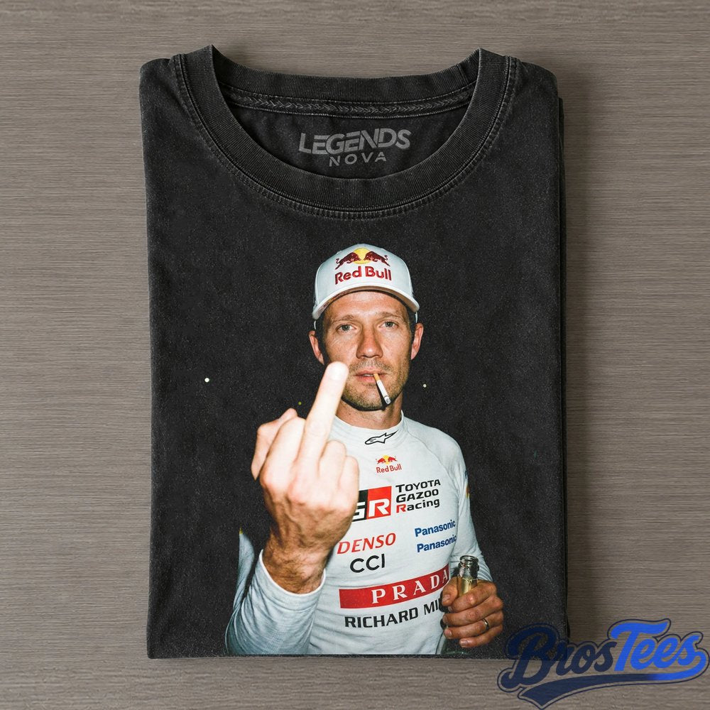 Sébastien Ogier｜WRC Middle Finger Tee
