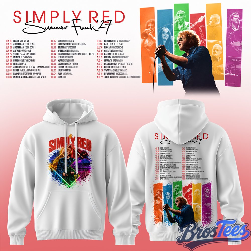 Simply Red - Summer Funk ’27 Hoodie