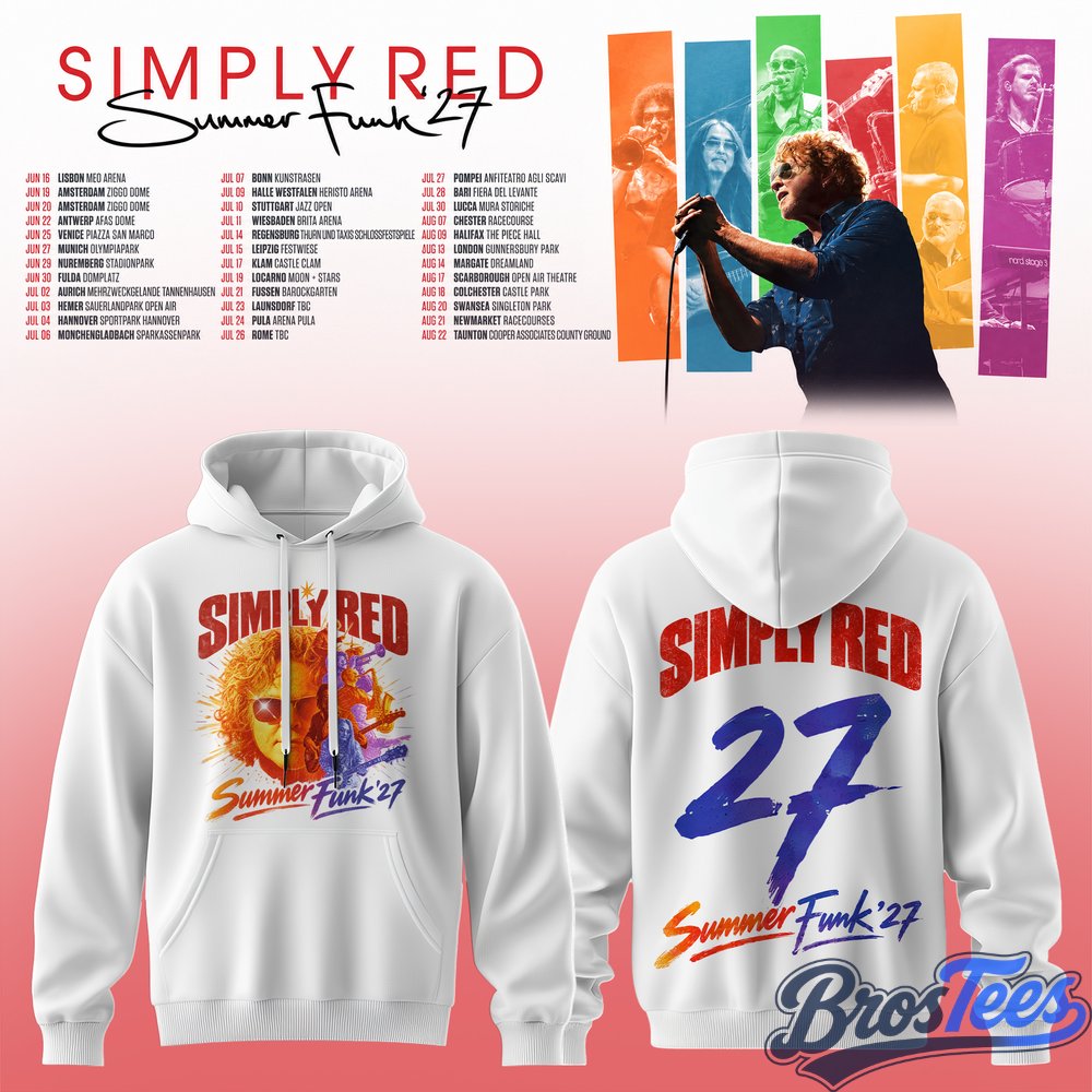 Simply Red - Summer Funk ’27 Hoodie
