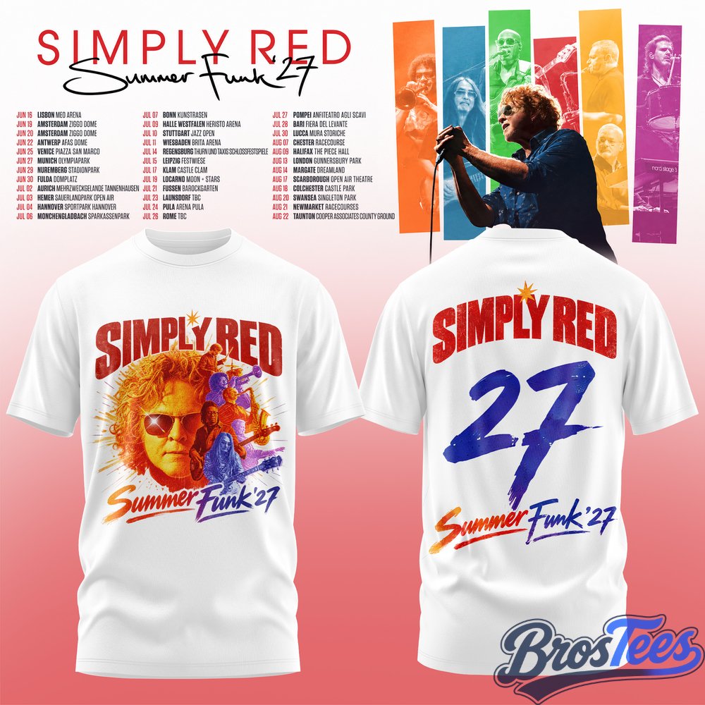 Simply Red - Summer Funk ’27 T-Shirt