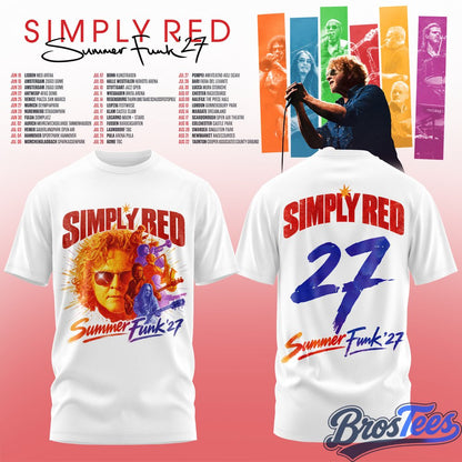 Simply Red - Summer Funk ’27 T-Shirt