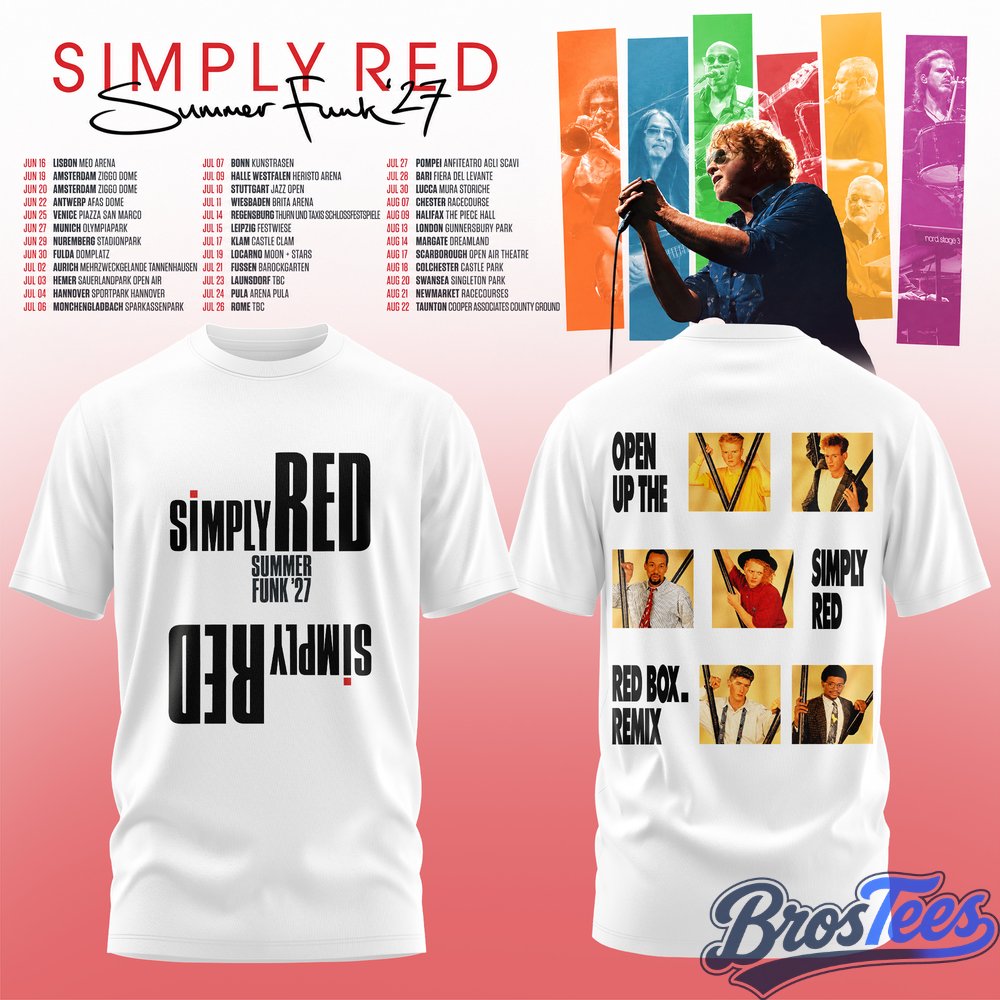 Simply Red - Summer Funk ’27 T-Shirt
