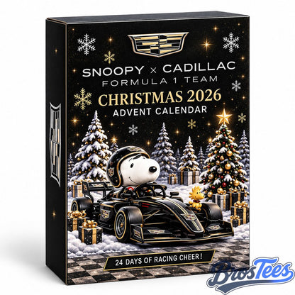Snoopy x Cadillac Formula 1 Christmas 2026 Advent Calendar