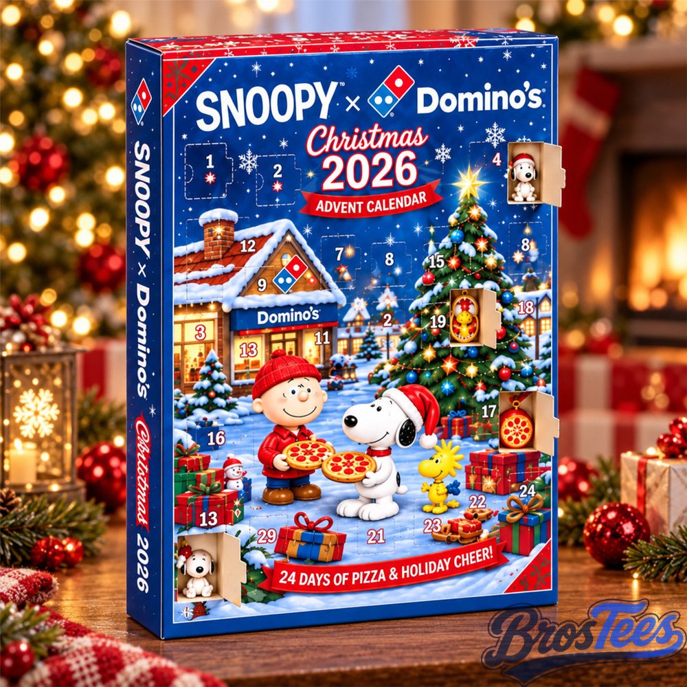 Snoopy x Domino's Christmas 2026 Advent Calendar for Peanuts Fans