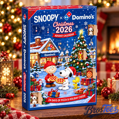 Snoopy x Domino's Christmas 2026 Advent Calendar for Peanuts Fans