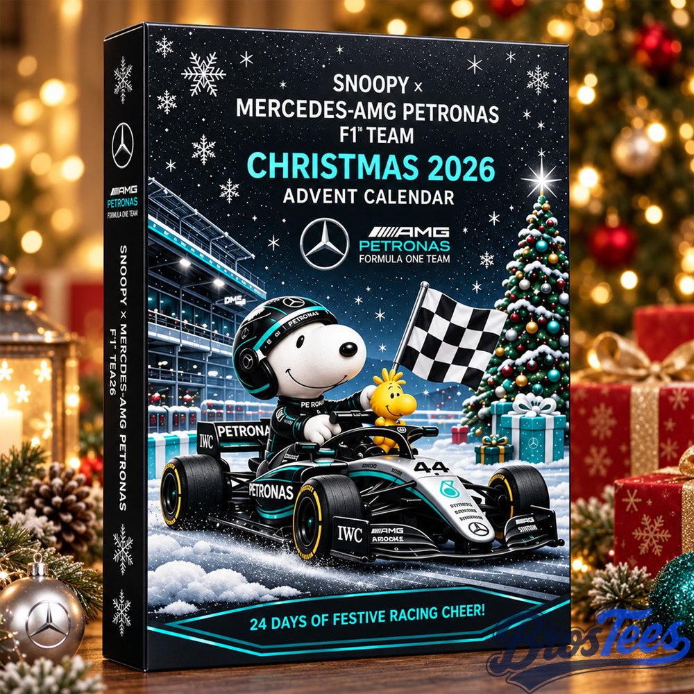 Snoopy x Mercedes AMG Petronas Christmas 2026 Advent Calendar