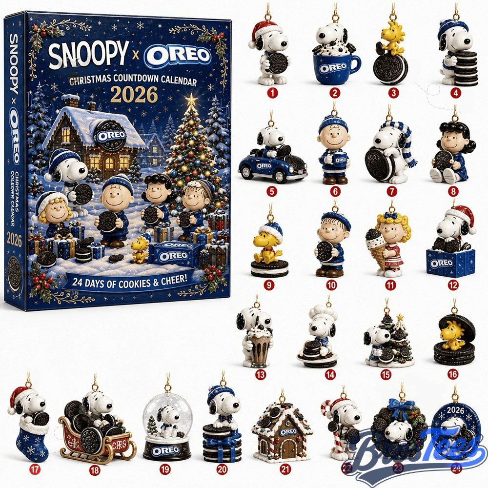 Snoopy x Oreo Christmas Advent Calendar 2026