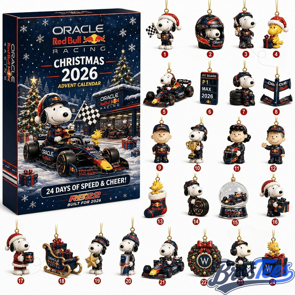 Snoopy x Red Bull Racing Christmas Advent Calendar 2026