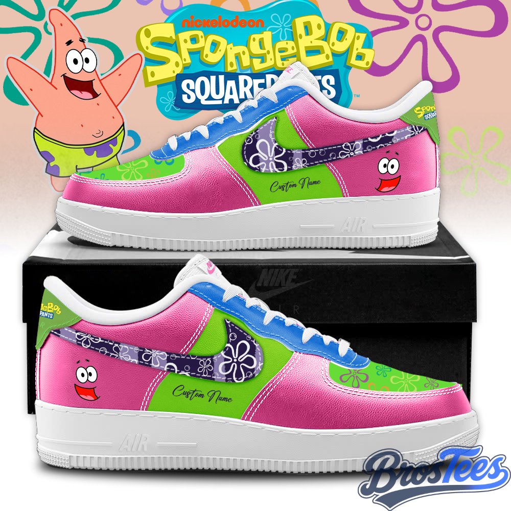 SpongeBob SquarePants AF1 Sneakers Limited Edition