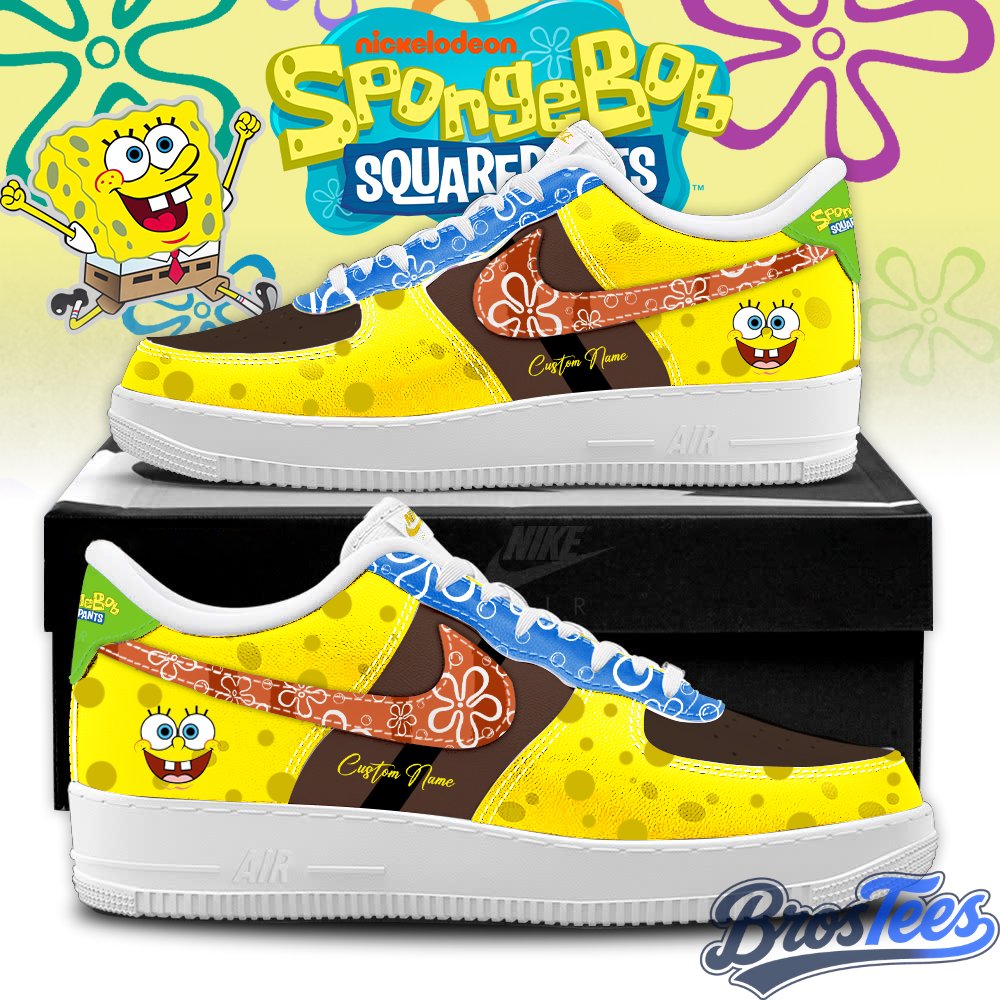 SpongeBob SquarePants AF1 Sneakers Limited Edition