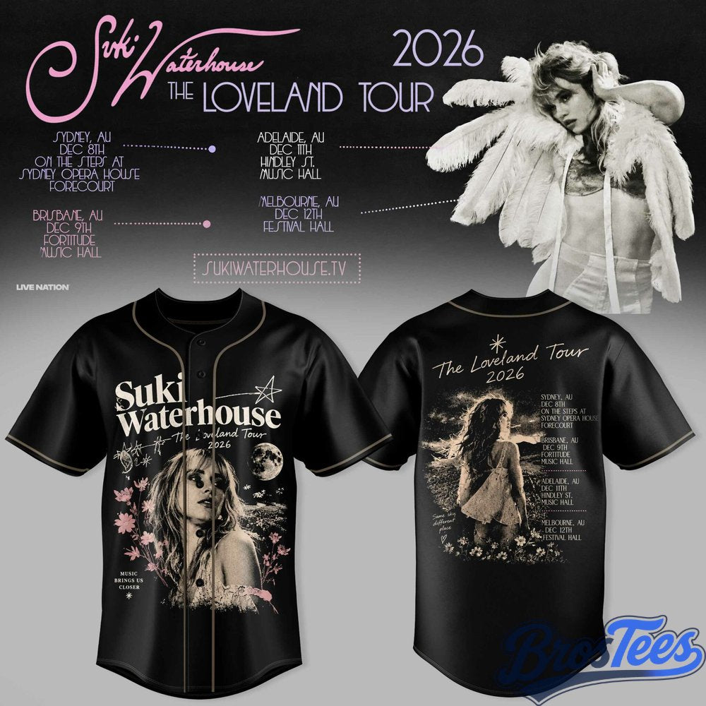 Suki Waterhouse - The Loveland Tour Baseball Jersey