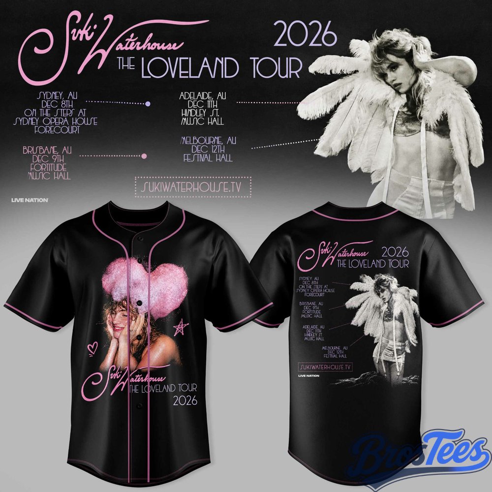 Suki Waterhouse - The Loveland Tour Baseball Jersey