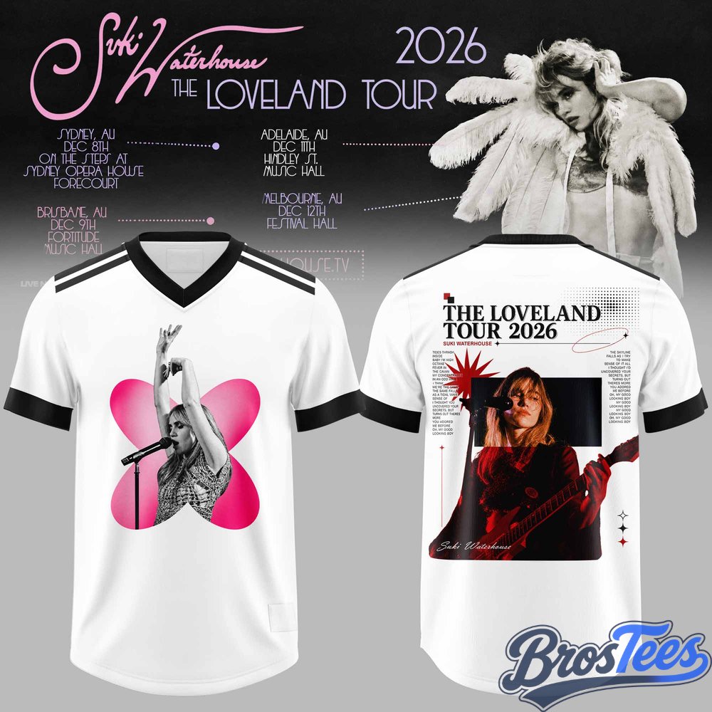 Suki Waterhouse - The Loveland Tour Football Jersey