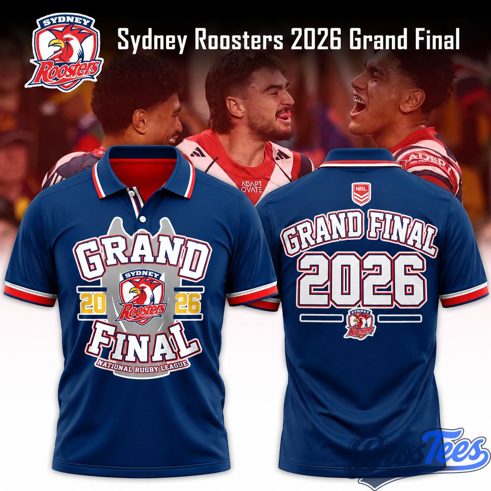 Sydney Roosters 2026 Grand Final Polo Shirt