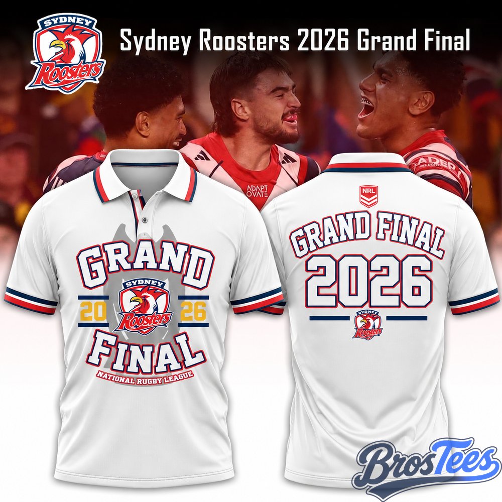 Sydney Roosters 2026 Grand Final Polo Shirt