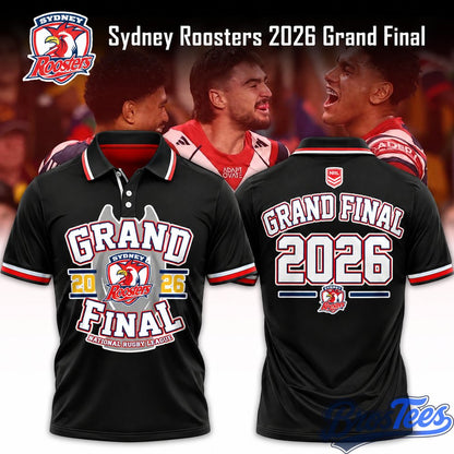 Sydney Roosters 2026 Grand Final Polo Shirt