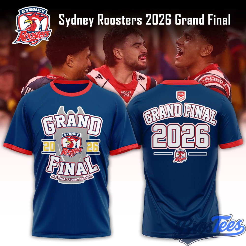 Sydney Roosters 2026 Grand Final T-Shirt