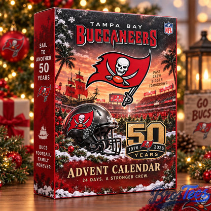 Tampa Bay Buccaneers 50th Anniversary 2026 Advent Calendar