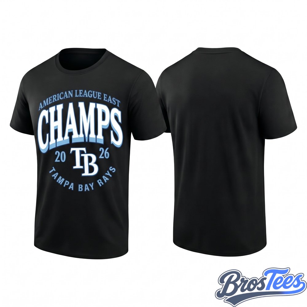 Tampa Bay Rays 2026 AL East Champs Shirt - Printed