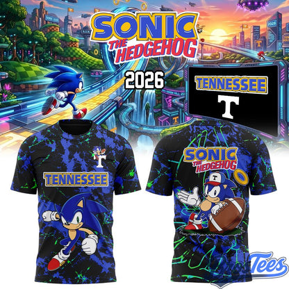 Tennessee Football Sonic the Hedgehog 2026 Shirt