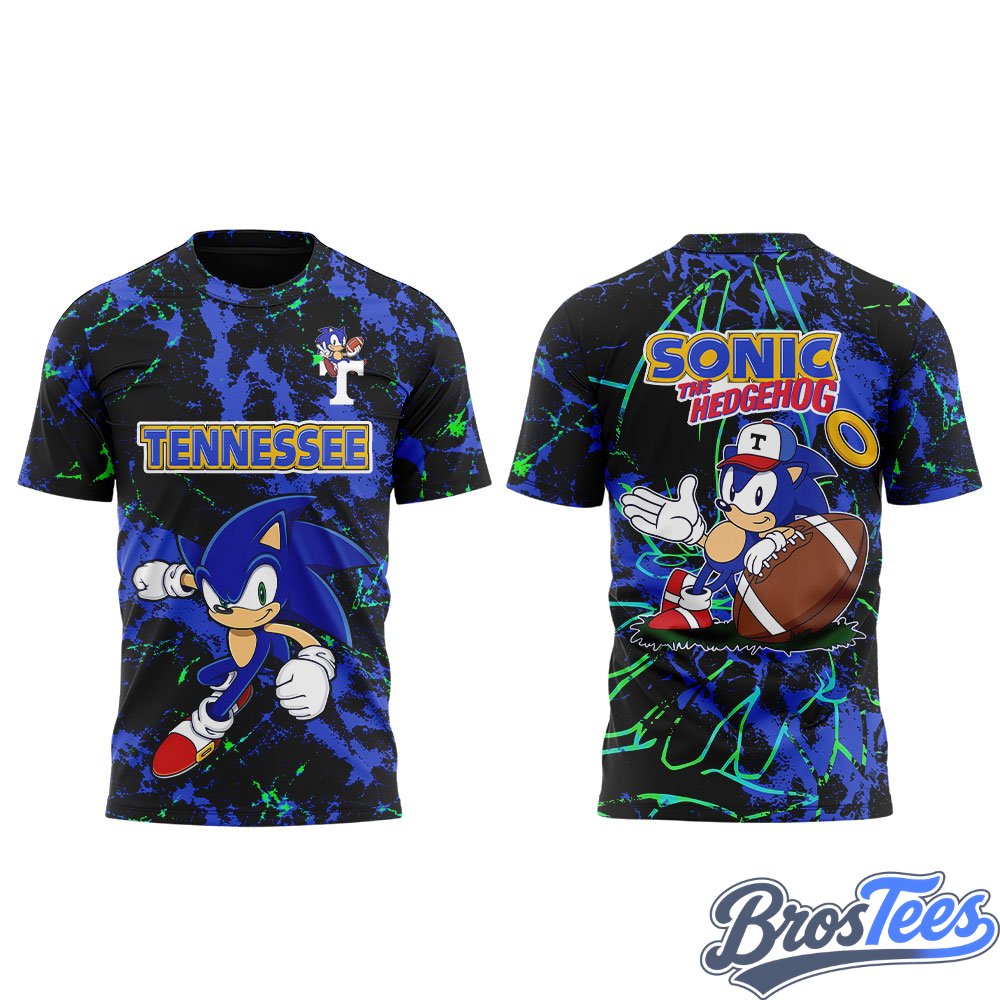 Tennessee Football Sonic the Hedgehog 2026 Shirt