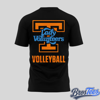 Tennessee Lady Volunteers volleyball Dark Mode Shirt