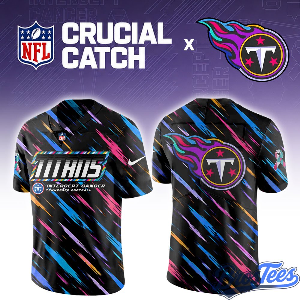 Tennessee Titans 2026 Crucial Catch Special Football Jersey