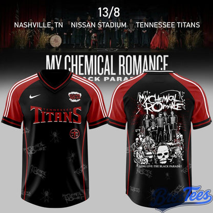 Tennessee Titans x My Chemical Romance The Black Parade 2026 Football Jersey