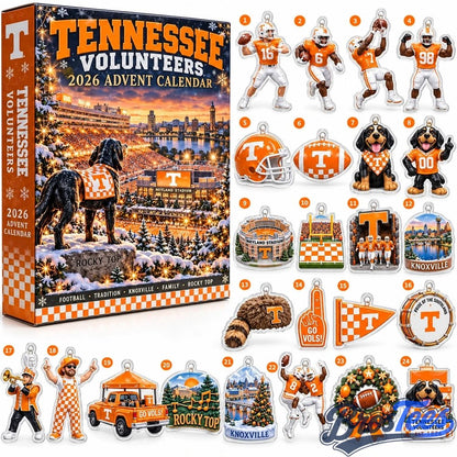 Tennessee Volunteers 2026 Christmas Advent Calendar