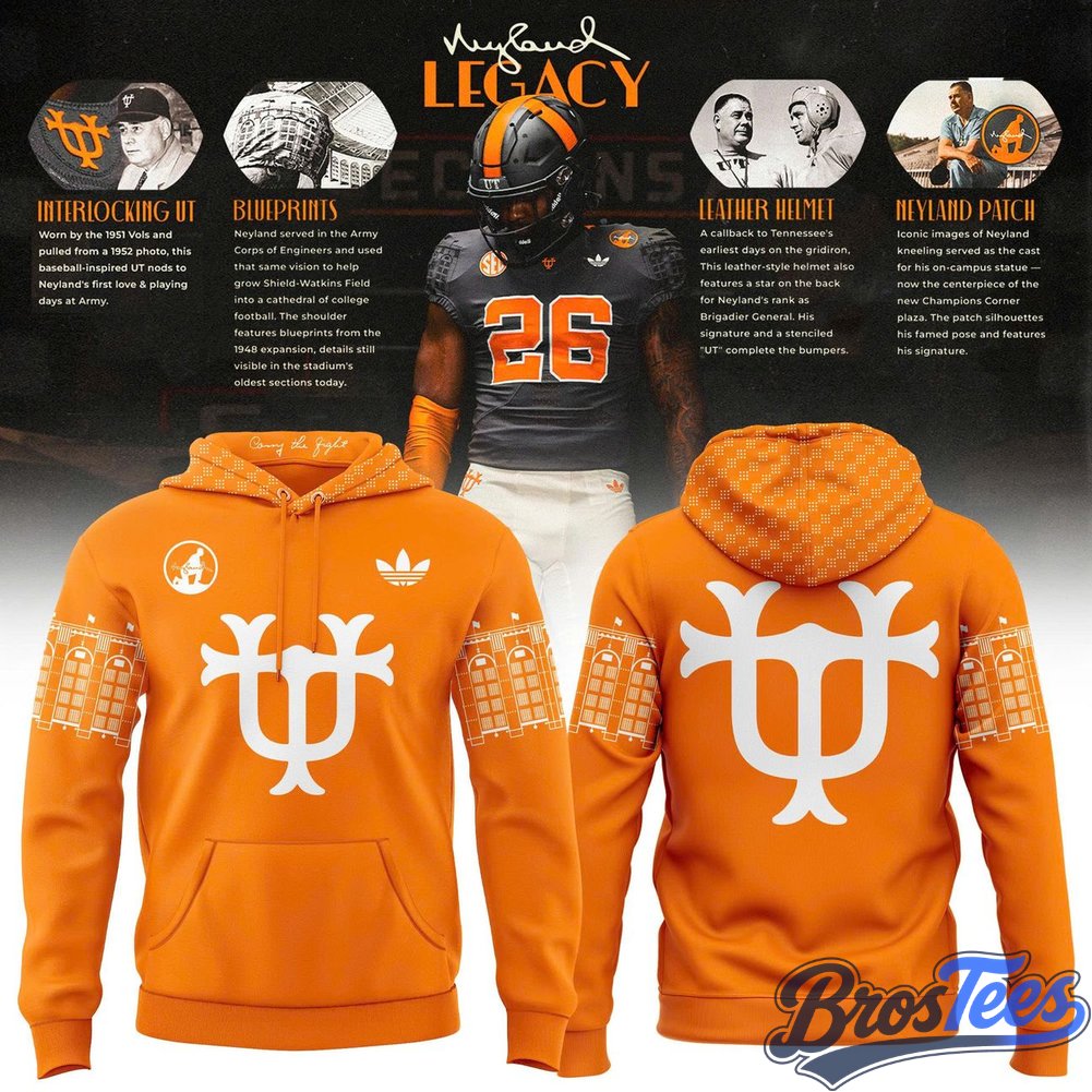 Tennessee Volunteers Neyland Legacy Charcoal Limited Hoodie