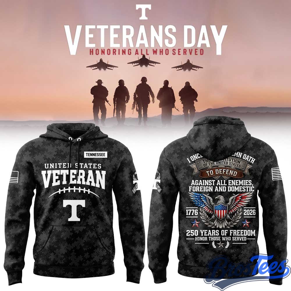 Tennessee Volunteers Veterans Day 2026 Hoodie