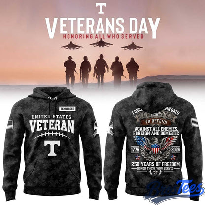 Tennessee Volunteers Veterans Day 2026 Hoodie