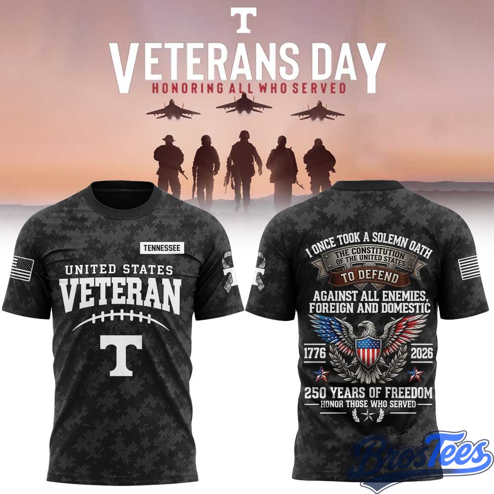 Tennessee Volunteers Veterans Day 2026 Shirt