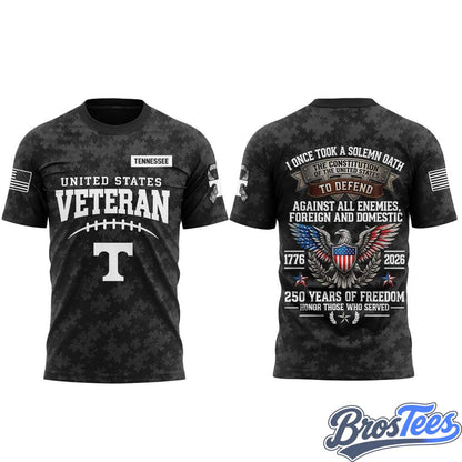 Tennessee Volunteers Veterans Day 2026 Shirt