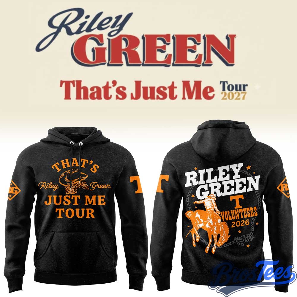 Tennessee Volunteers x Riley Green “That’s Just Me Tour” Limited Edition Hoodie
