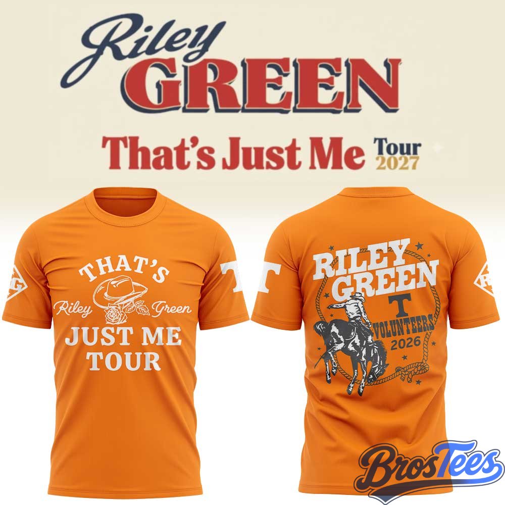 Tennessee Volunteers x Riley Green “That’s Just Me Tour” Limited Edition Shirt