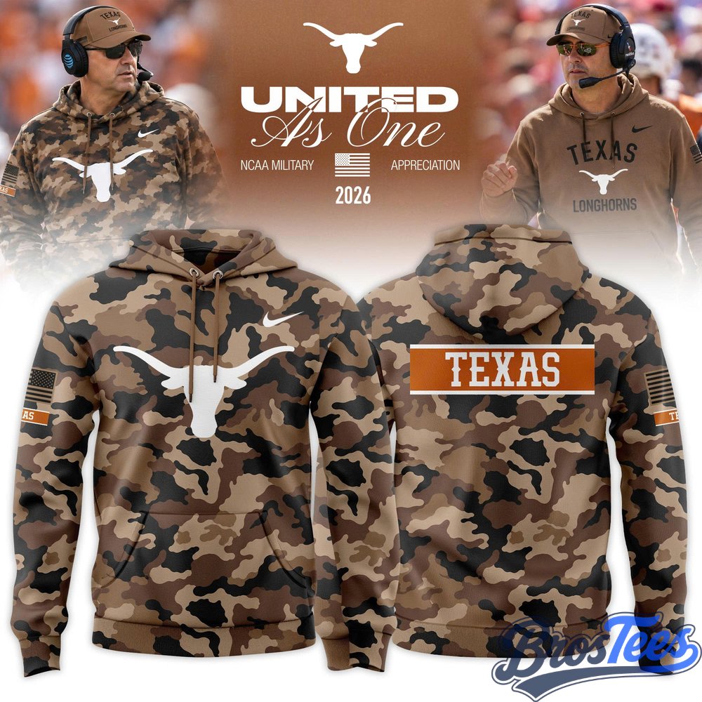 Texas Longhorns 2026 Military Appreciation Limited Edition Hoodie