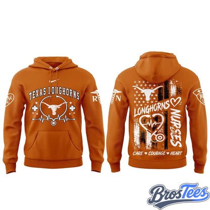 Texas Longhorns Nurse Appreciation 2026 Hoodie