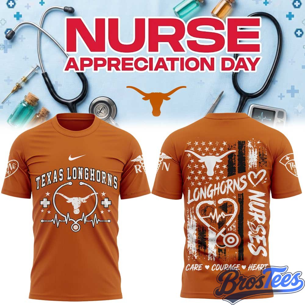 Texas Longhorns Nurse Appreciation 2026 Shirt