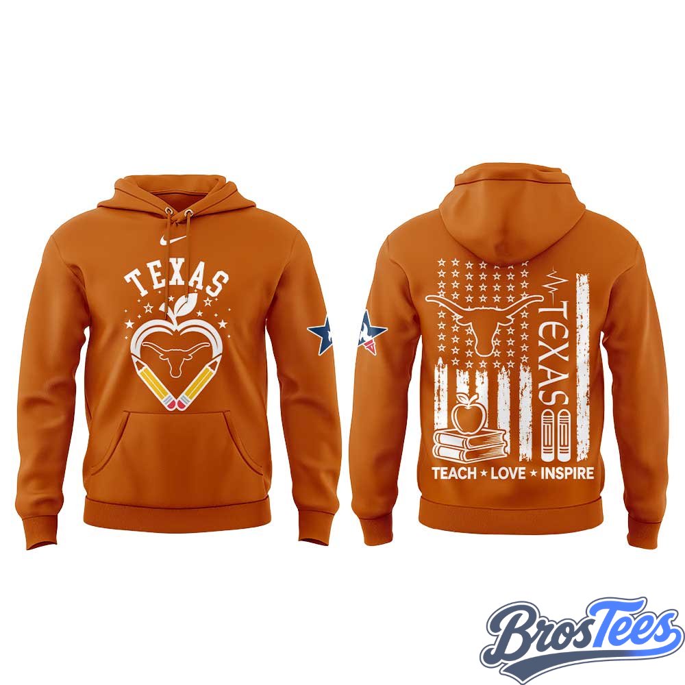 Texas Longhorns Teacher Appreciation 2026 Hoodie