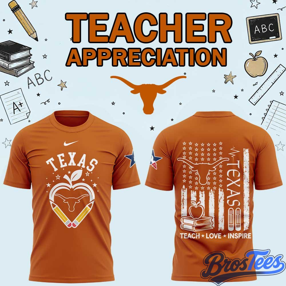 Texas Longhorns Teacher Appreciation 2026 Shirt