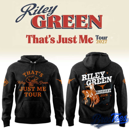Texas Longhorns x Riley Green “That’s Just Me Tour” Limited Edition Hoodie