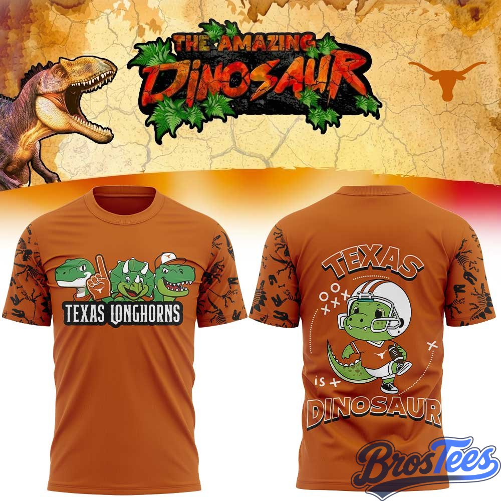 Texas Longhorns x The Amazing Dinosaur 2026 Shirt