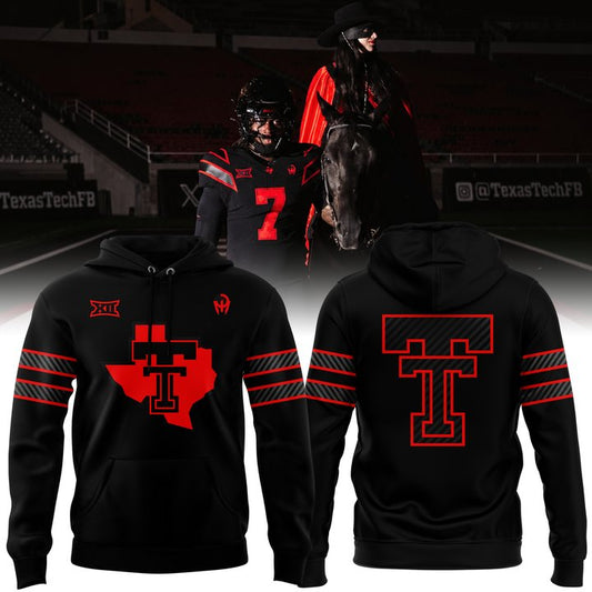Texas Tech Red Raiders Let's Ride Special New Uniform Hoodie