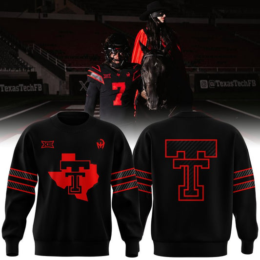 Texas Tech Red Raiders Let's Ride Special New Uniform Sweatshirt