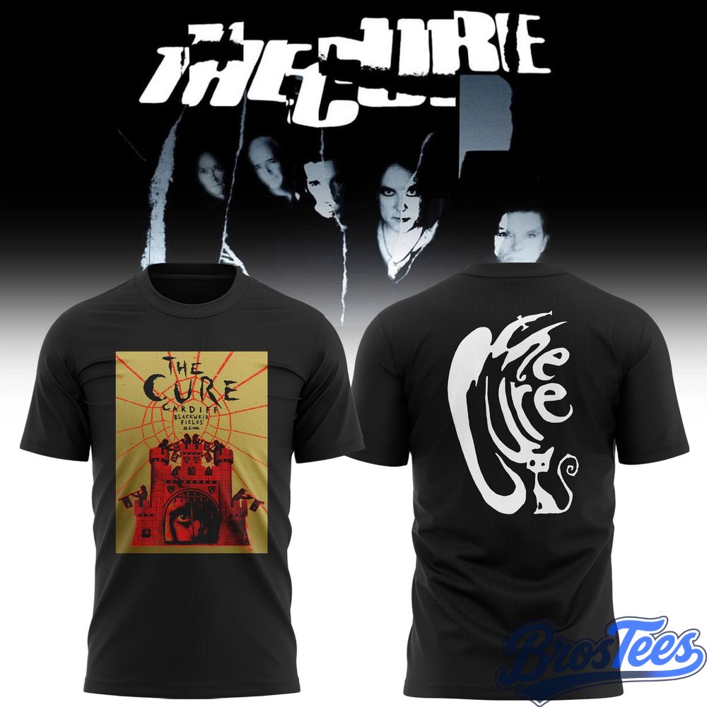 The Cure Cardiff 2026 Event T-Shirt